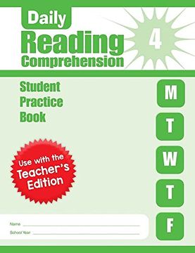 portada Daily Reading Comprehension, Grade 4 Student Workbook (en Inglés)
