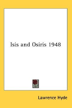 portada isis and osiris 1948 (in English)