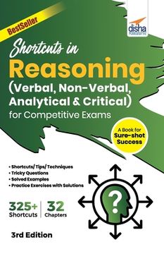 portada Shortcuts in Reasoning (Verbal, Non-Verbal, Analytical & Critical) for Competitive Exams 3rd Edition (in English)