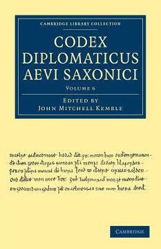 portada Codex Diplomaticus Aevi Saxonici (in Latin)