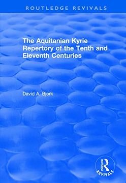portada The Aquitanian Kyrie Repertory of the Tenth and Eleventh Centuries (en Inglés)