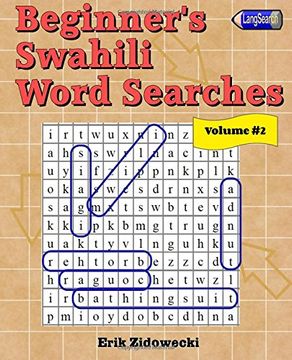 portada Beginner's Swahili Word Searches - Volume 2