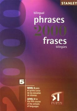 portada (b) 2000 Phrases Bilingual Level 5 = 2000 Frases Bilingues Nivel 5 (en Inglés)