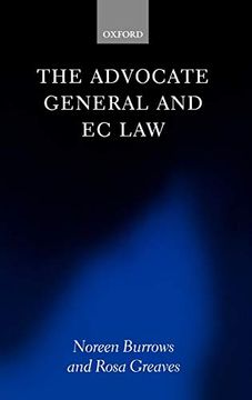 portada The Advocate General and ec law 