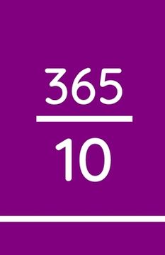 portada 365/10: 10 Minutes a Day (purple)