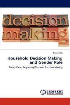 portada household decision making and gender role (en Inglés)