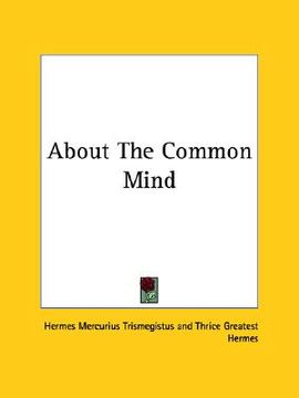 portada about the common mind (en Inglés)