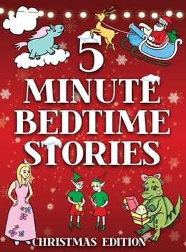 portada 5 Minute Bedtime Stories for Kids - Christmas Collection (en Inglés)