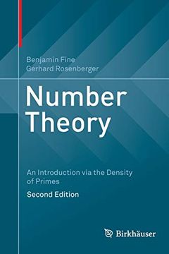 portada Number Theory: An Introduction via the Density of Primes (in English)