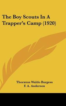 portada the boy scouts in a trapper's camp (1920) (in English)