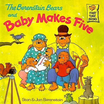 portada the berenstain bears and baby makes five (en Inglés)