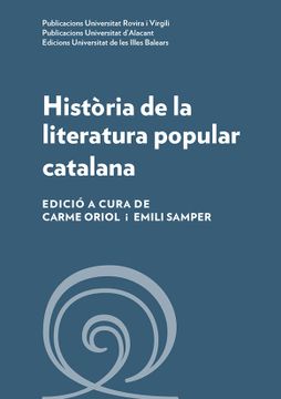 portada Història de la Literatura Popular Catalana (Patrimoni Literari) (en Catalá)