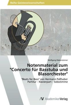 portada Notenmaterial Zum Concerto Fur Basstuba Und Blasorchester