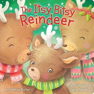 portada The Itsy Bitsy Reindeer (en Inglés)