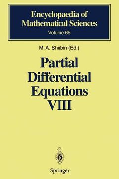 portada partial differential equations viii: overdetermined systems dissipative singular schrodinger operator index theory (en Inglés)