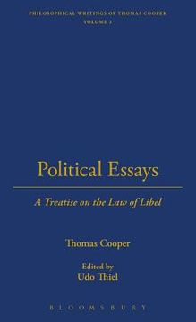 portada political essays (en Inglés)