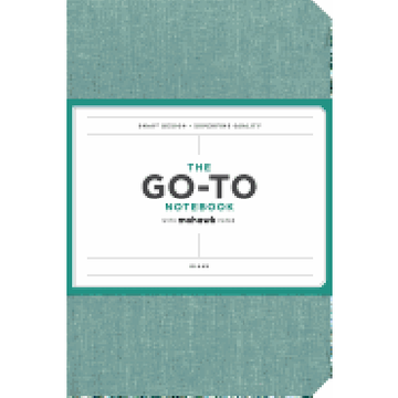 portada Go-To Not With Mohawk Paper, Sage Blue Blank (in English)