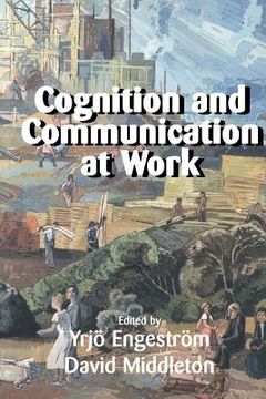 portada Cognition and Communication at Work Paperback (in English)