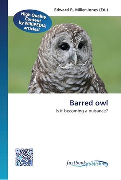 portada Barred owl (en Inglés)