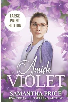 portada Amish Violet LARGE PRINT: Amish Romance (in English)