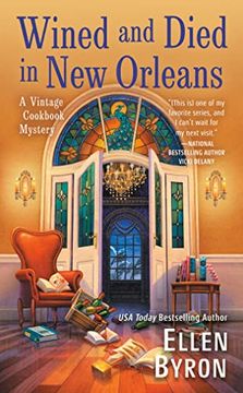 portada Wined and Died in new Orleans (a Vintage Cookbook Mystery) (en Inglés)