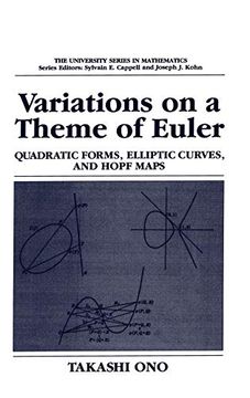 portada Variations on a Theme of Euler: Quadratic Forms, Elliptic Curves, and Hopf Maps (University Series in Mathematics) (en Inglés)