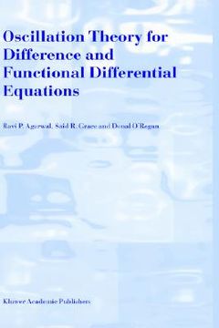 portada oscillation theory for difference and functional differential equations (en Inglés)