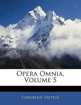 portada Opera Omnia, Volume 5 (en Latin)