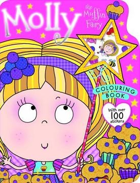 portada Molly the Muffin Fairy Colouring Book: Colouring and Sticker Books