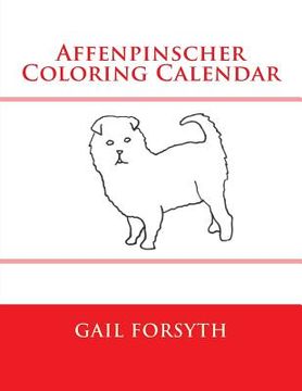 portada Affenpinscher Coloring Calendar (in English)