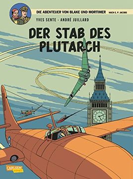 portada Blake & Mortimer, Band 20: Der Stab des Plutarch (en Alemán)