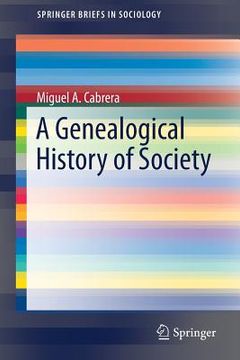 portada A Genealogical History of Society (en Inglés)