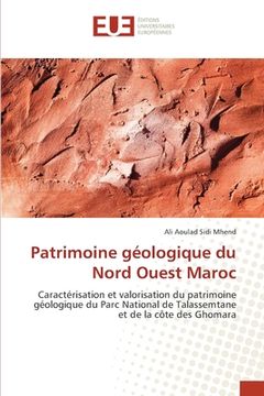 portada Patrimoine géologique du Nord Ouest Maroc