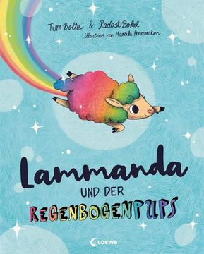 portada Lammanda und der Regenbogenpups (en Alemán)
