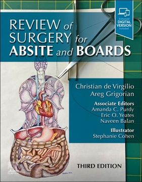 portada Review of Surgery for Absite and Boards (en Inglés)