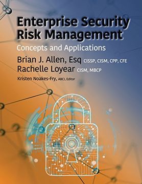 portada Enterprise Security Risk Management: Concepts and Applications