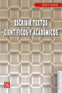 portada Escribir Textos Científicos y Académicos (in Spanish)