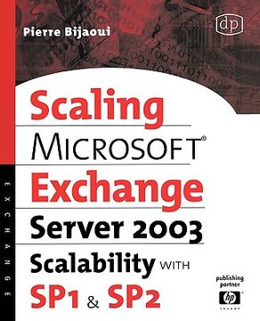 portada microsoft exchange server 2003 scalability with sp1 and sp2 (en Inglés)