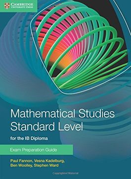 portada Mathematical Studies Standard Level for the ib Diploma Exam Preparation Guide (in English)
