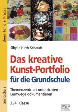 portada Das Kreative Kunst-Portfolio für die Grundschule - 3. /4. Klasse (en Alemán)