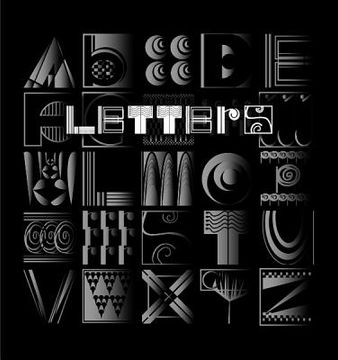 portada letters: building an alphabet with art and attitude [with cdrom] (in English)
