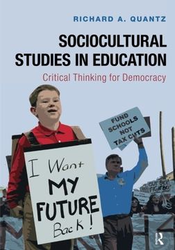 portada Sociocultural Studies in Education: Critical Thinking for Democracy (en Inglés)