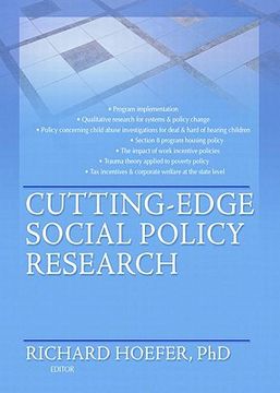 portada cutting-edge social policy research (in English)