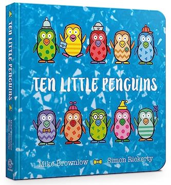 portada Ten Little Penguins Board Book