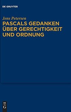portada Pascals Gedanken Über Gerechtigkeit und Ordnung (en Alemán)