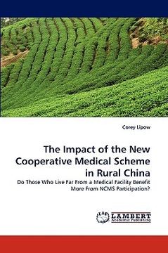 portada the impact of the new cooperative medical scheme in rural china