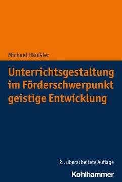 portada Unterrichtsgestaltung Im Forderschwerpunkt Geistige Entwicklung (en Alemán)