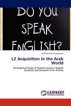 portada l2 acquisition in the arab world (en Inglés)