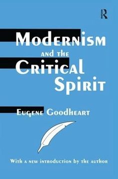 portada Modernism and the Critical Spirit (in English)