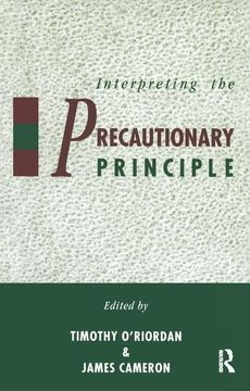 portada Interpreting the Precautionary Principle (en Inglés)